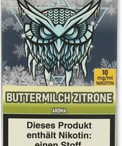 Frozen OWL Buttermilch Zitrone Nikotinsalz Liquid 10ml 10mg