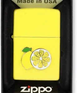 Zippo Feuerzeug Foodie Lemon Yellow
