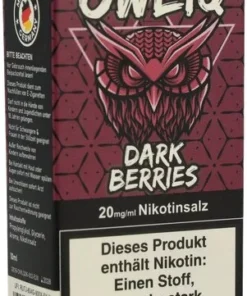OWLIQ Nikotinsalzliquid Dark Berries 20mg/ml