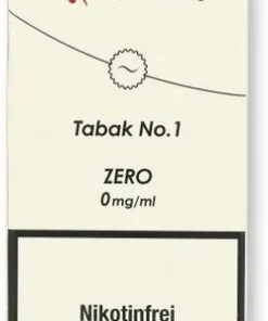 Happy Liquid Tabak No. 1 0mg Liquid