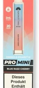 Hayati Pro Mini Einweg E-Zigarette Blue Razz Cherry 20mg/ml