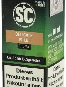 E-Liquid SC Tabakaroma Delicate Dezent 18mg
