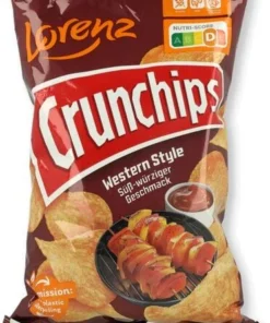Lorenz Crunchips Western Style 150g