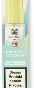 Bar Juice 5000 Nic Salt Liquid Pineapple Coconut 20mg