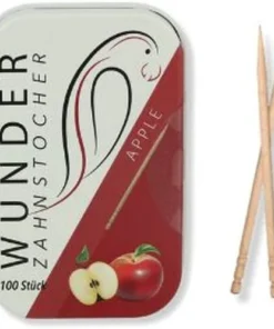 Zahnstocher mit Geschmack Apple 100 Stück