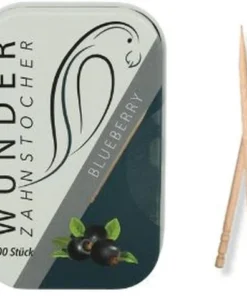 Zahnstocher mit Geschmack Blueberry 100 Stück