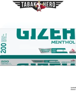 Bundle: Gizeh Hülsen Menthol Zigarettenhülsen (20×200 Hülsen)