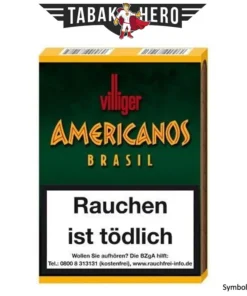 Villiger Americanos Brasil Zigarillo Stange (5×5 Stück)