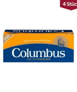 Bundle: Columbus Hülsen Filterhülsen (4×250)