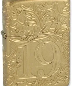 Zippo Feuerzeug Filigree Armor Trumbled Brass