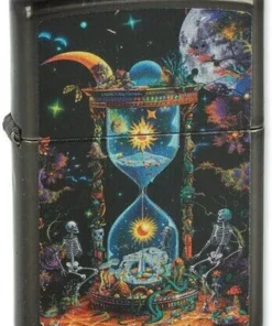 Zippo Feuerzeug Sand of Time Design Grey