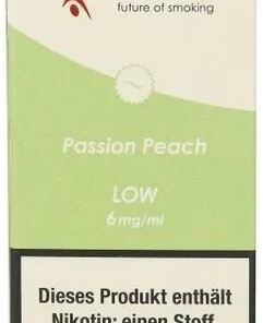 Happy Liquid Passion Peach Low 6mg Liquid