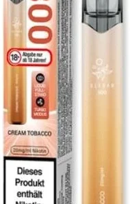 Elfbar 800 Creamy Tobacco Einweg E-Zigarette 20mg