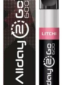 Allday 2 Go Einweg E-Zigarette Litschi Aroma 0mg