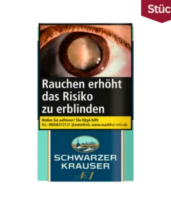 Bundle: Schwarzer Krauser No. 1 Feinschnitt Tabak Pouch (10x30g)