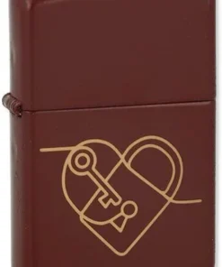 Zippo Feuerzeug Heart Locket Design
