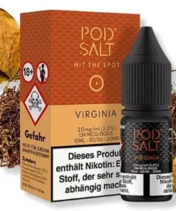 POD Salt Virginia Gold Nikotinsalz Liquid 10ml 20mg