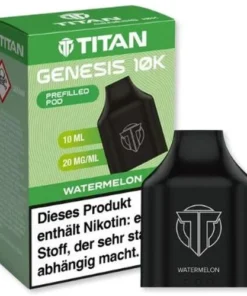 Titan Genesis 10K Prefilled Pod Watermelon 10ml 20mg
