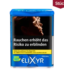 Bundle: Elixyr Blue Tabak Feinschnitt Dose (4x102g)