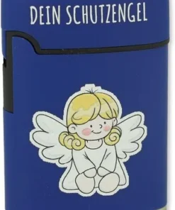 Easy Torch Feuerzeug Schutzengel Blau 1v4