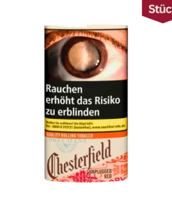 Chesterfield Unplugged Red Tabak Feinschnitt Pouch (30g)