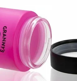 Grannys Weed Premium Stash Jar Aufbewahrungsglas Pink