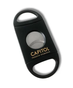 Capitol Edelstahl Zigarrenschneider schwarz (1 Stück)