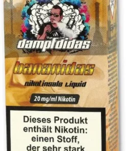 Dampfdidas Nikotinsalz Liquid Bananidas 20mg