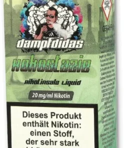 Dampfdidas Nikotinsalz Liquid Kokostazie 20mg