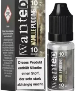 Wanted Overdosed Nikotinsalzliquid Vanillepudding 10mg