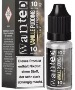 Wanted Overdosed Nikotinsalzliquid Vanillepudding mit Erdbeer 10mg