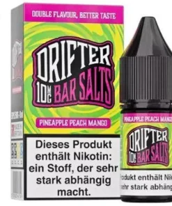 Drifter Bar Salts Nikotinsalzliquid Pineapple Peach Mango 10mg