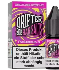 Drifter Bar Salts Nikotinsalzliquid Kiwi Passion Guava Ice 20mg