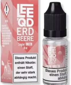 LEEQD Fruit Erdbeere 10ml 3mg Liquid