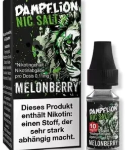 Dampflion Intense Nikotinsalz Liquid Melonberry 10ml 10mg