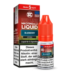 SC – Red Line – Blueberry – Nikotinsalz Liquid
