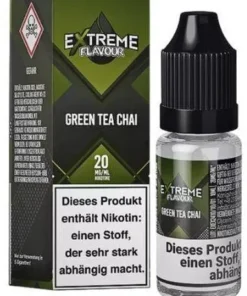 Extreme Flavour Hybrid Nicotinsalzliquid Green Tea Chai 20mg