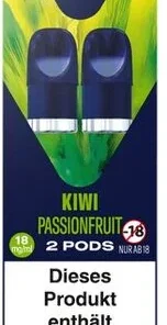 blu Bar Pod Kiwi Passionfruit 2x2ml 18mg/ml