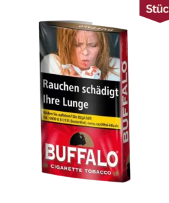 Bundle: Buffalo Red Tabak Feinschnitt Pouch (10x40g)