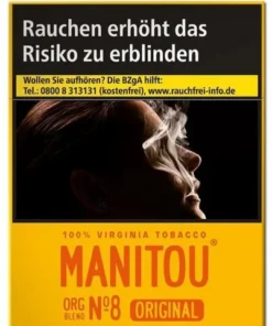 Manitou Gold ORG Blend No.8 Big ohne Zusätze Hardbox 25er