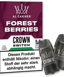 Al Fakher Crown Switch Pods Forest Berries 2x2ml 18mg