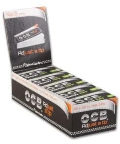 OCB Precut Tips Adjust-a-Tip Filtertips Display 25×32 Stück (800 Tips)