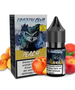E-Liquid Nikotinsalz FROZEN OWL Peach 10mg