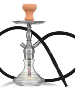 Caesar Paris Silver Aluminium Shisha Shiny Clear