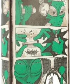 Buchversteck/Stash Book Holzbox Alien Visitor