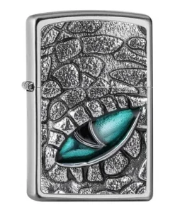 ZIPPO satiniert Kroko Eye 2007433