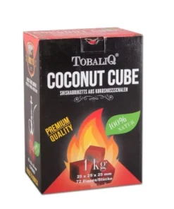 Shishakohle TOBALIQ Kokos 1000 g