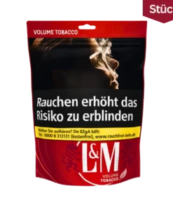 Bundle: L&M Red Tabak Volumentabak Beutel (3x85g)