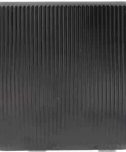Champ Zigarettenetui Metall 12er Rillen schwarz