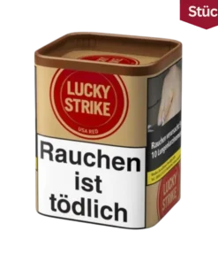 Bundle: Lucky Strike Origins USA Red Tabak Feinschnitt Dose (4x61g)